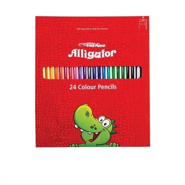 مداد رنگی 24 رنگ الیگاتور – Alligator
