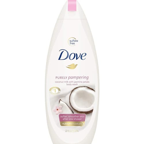 شامپو بدن داو مدل Coconut Milk & Jasmine Petals حجم 750 میل