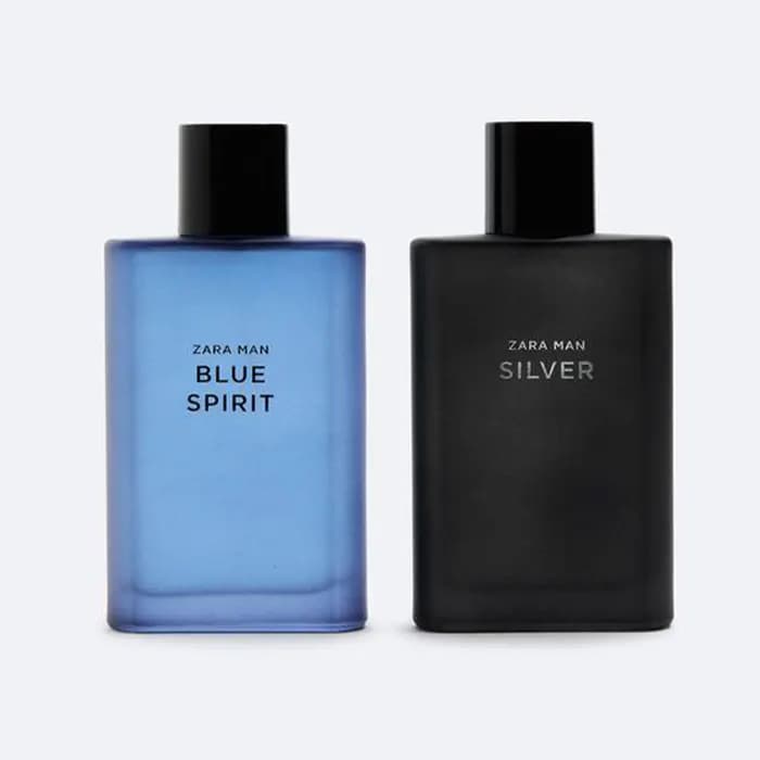عطر دو قلو مردانه زارا سیلور و بلو اسپریت (بسته بندی جدید)