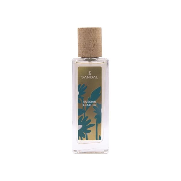 عطر جیبی مردانه صندل مدل Russian Leather حجم 50 میلی لیتر | Sandal Russian Leather Eau De Parfum For Men 50 ml — تصویر ۲
