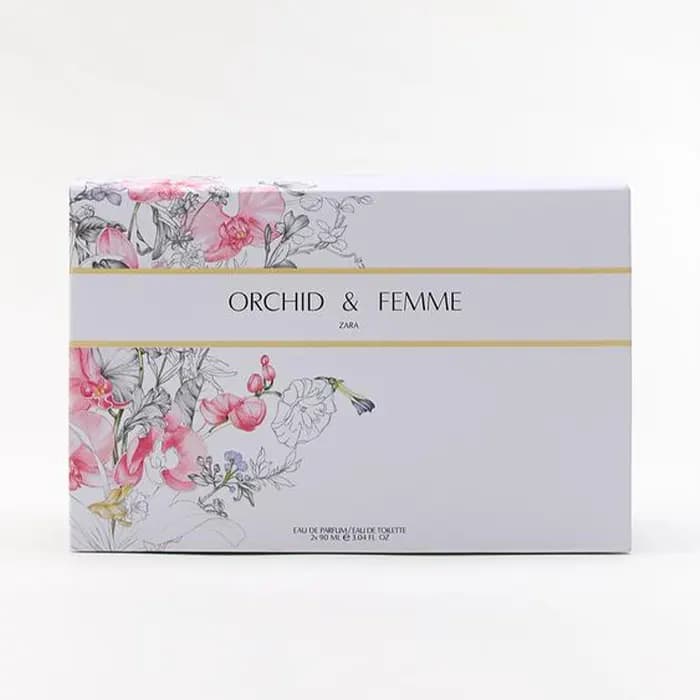 عطر دو قلو زارا ارکید و فم — تصویر ۲