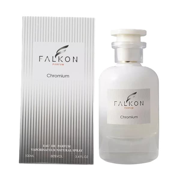ادو پرفیوم زنانه فالکون مدل Chromium حجم ۱۰۰ میلی لیتر | Falcon women’s Eau de Parfum Chromium Model 100 ml