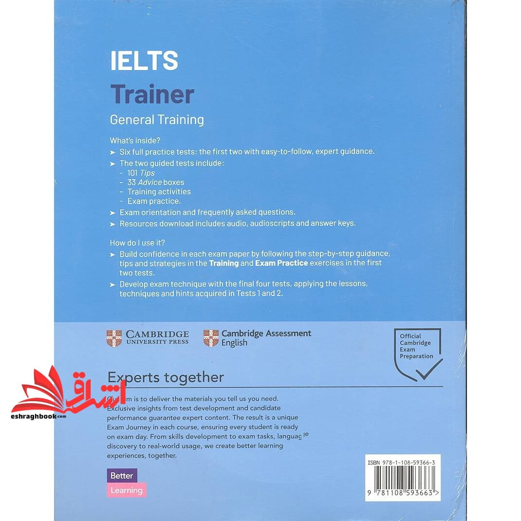 کتاب ielts trainer general training six practice tests ۲ — تصویر ۲