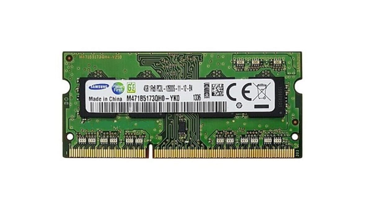 رم لپ تاپ 4 گیگ سامسونگ مدل Samsung 4GB DDR3 1600MHz PC3L (استوک) — تصویر ۴