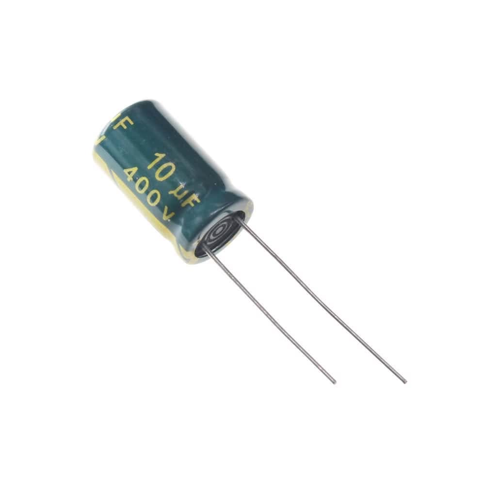 خازن الکترولیت 10 میکرو فاراد 400 ولت [10uF-400V] — تصویر ۲