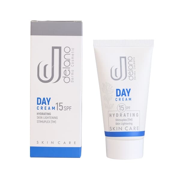کرم روشن کننده و ضد لک روز SPF15 دلانو حجم 50 میلی لیتر — تصویر ۲