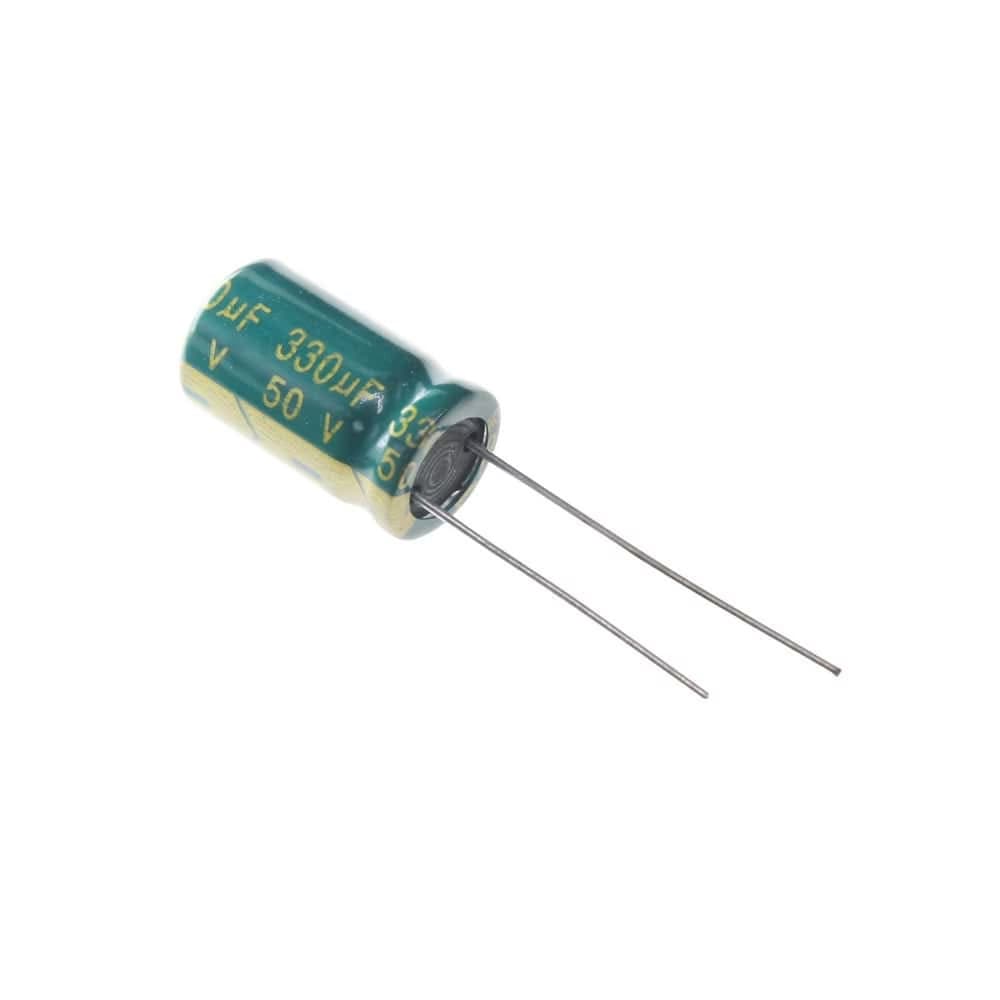 خازن الکترولیت 330 میکرو فاراد 50 ولت [330uF-50V] — تصویر ۲
