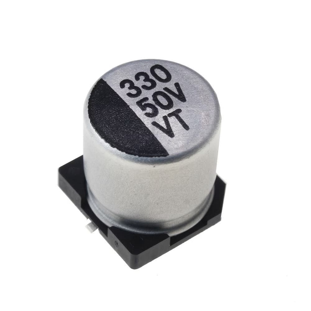 خازن الکترولیت 330 میکرو فاراد 50 ولت [330uF-50V] — تصویر ۳