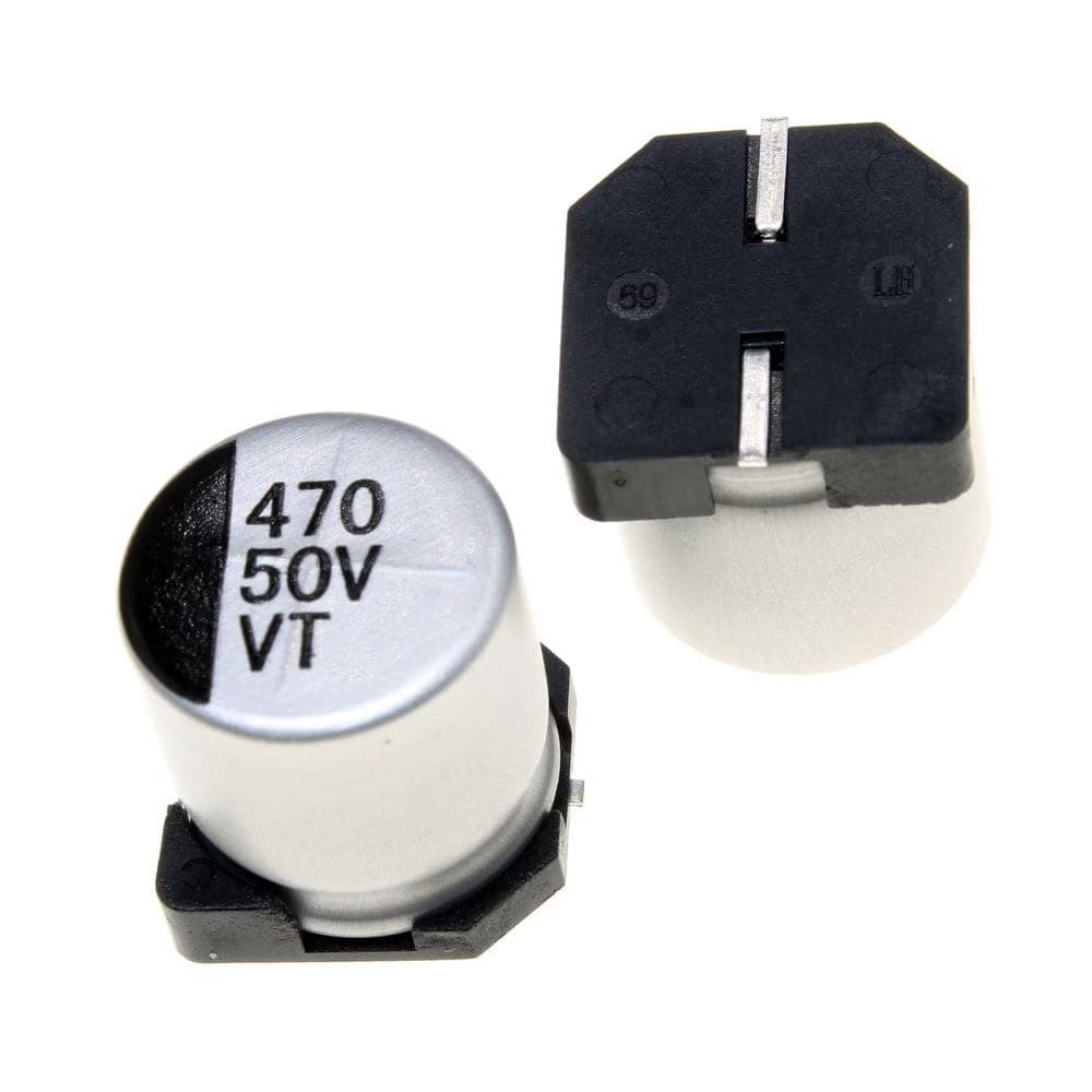خازن الکترولیت 470 میکرو فاراد 50 ولت [470uF-50V] — تصویر ۳
