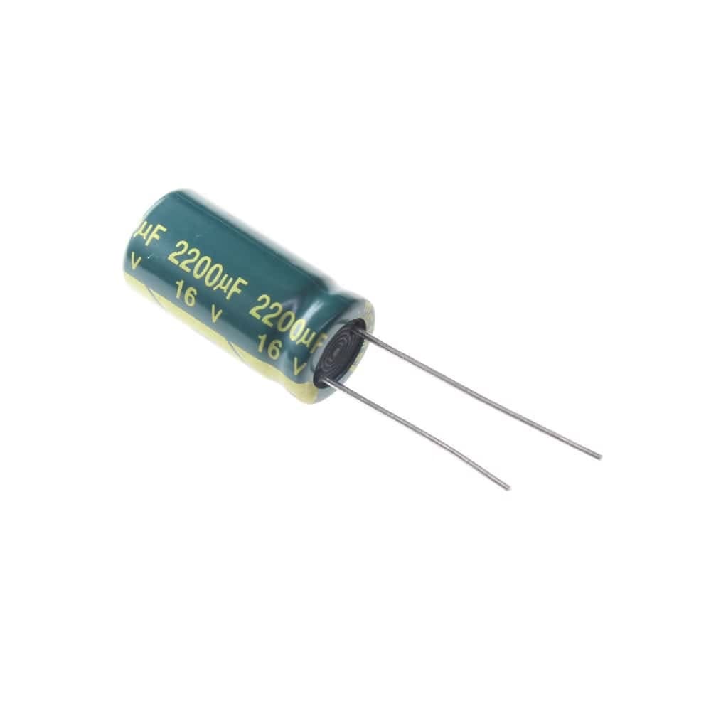 خازن الکترولیت 2200 میکرو فاراد 16 ولت [2200uF-16V] — تصویر ۲