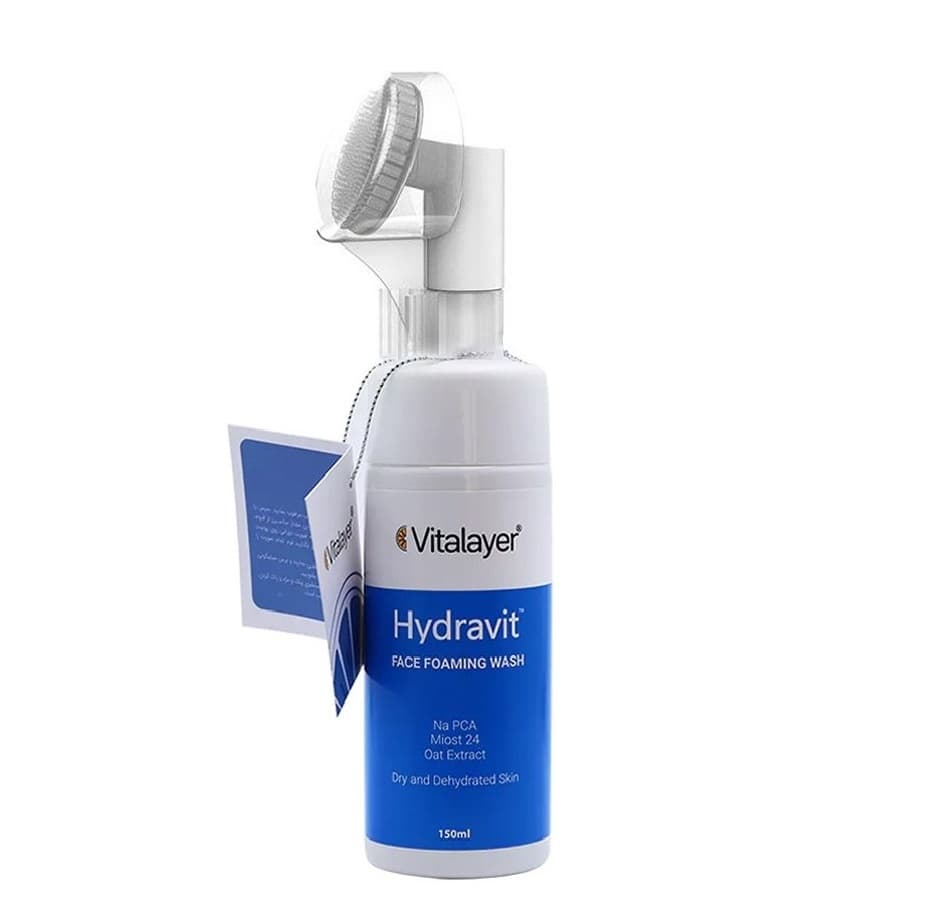 فوم شستشوی پوست خشک هیدراویت ویتالیر 200ml