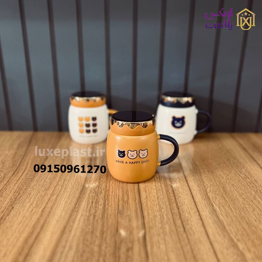 ماگ درب آینه ای طرح فانتزی (1478) — تصویر ۳