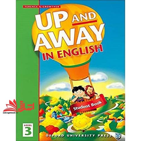کتاب up and away in english level ۳+WB
