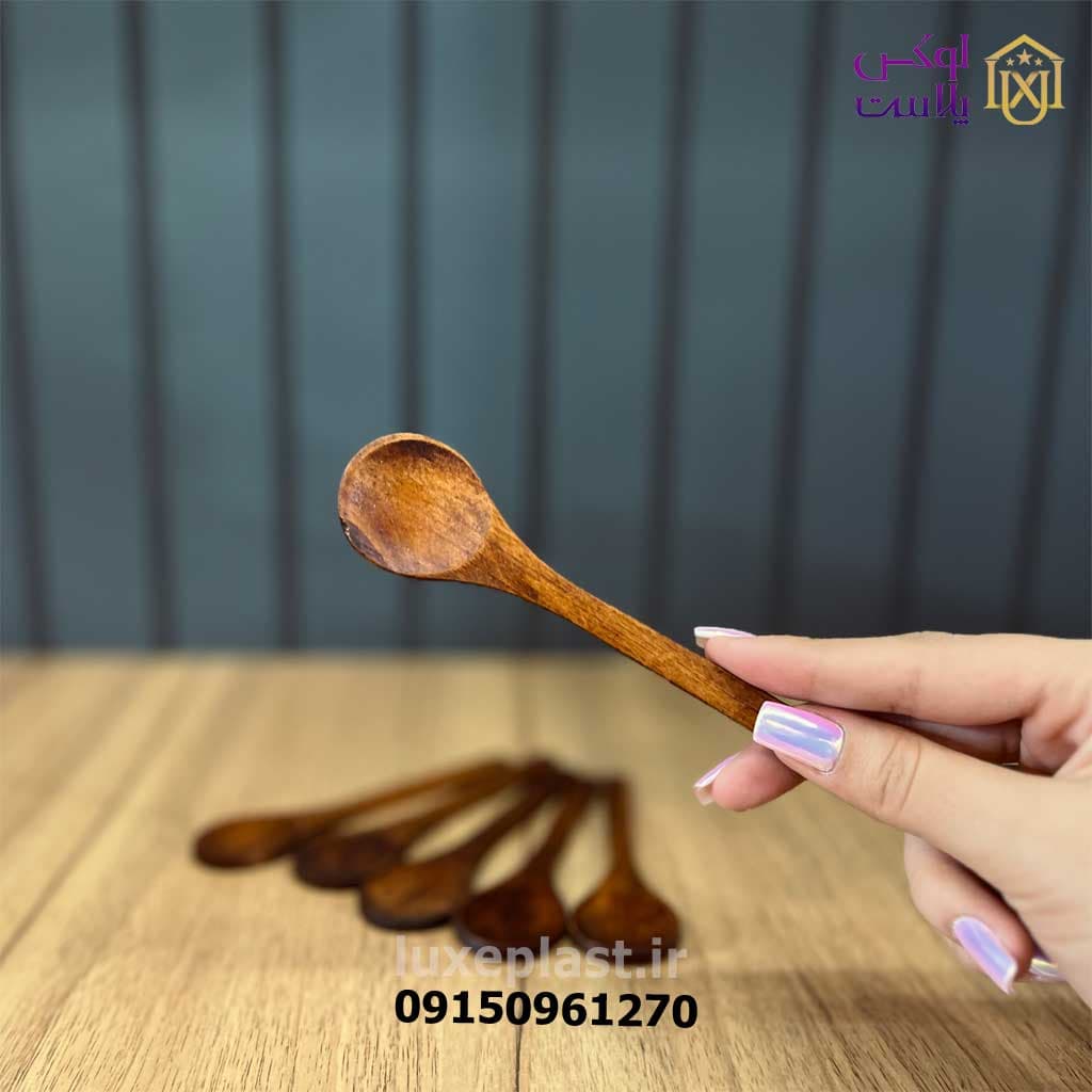 بسته 6 عددی پیمانه چوبی 12 سانت کد 4156 — تصویر ۴