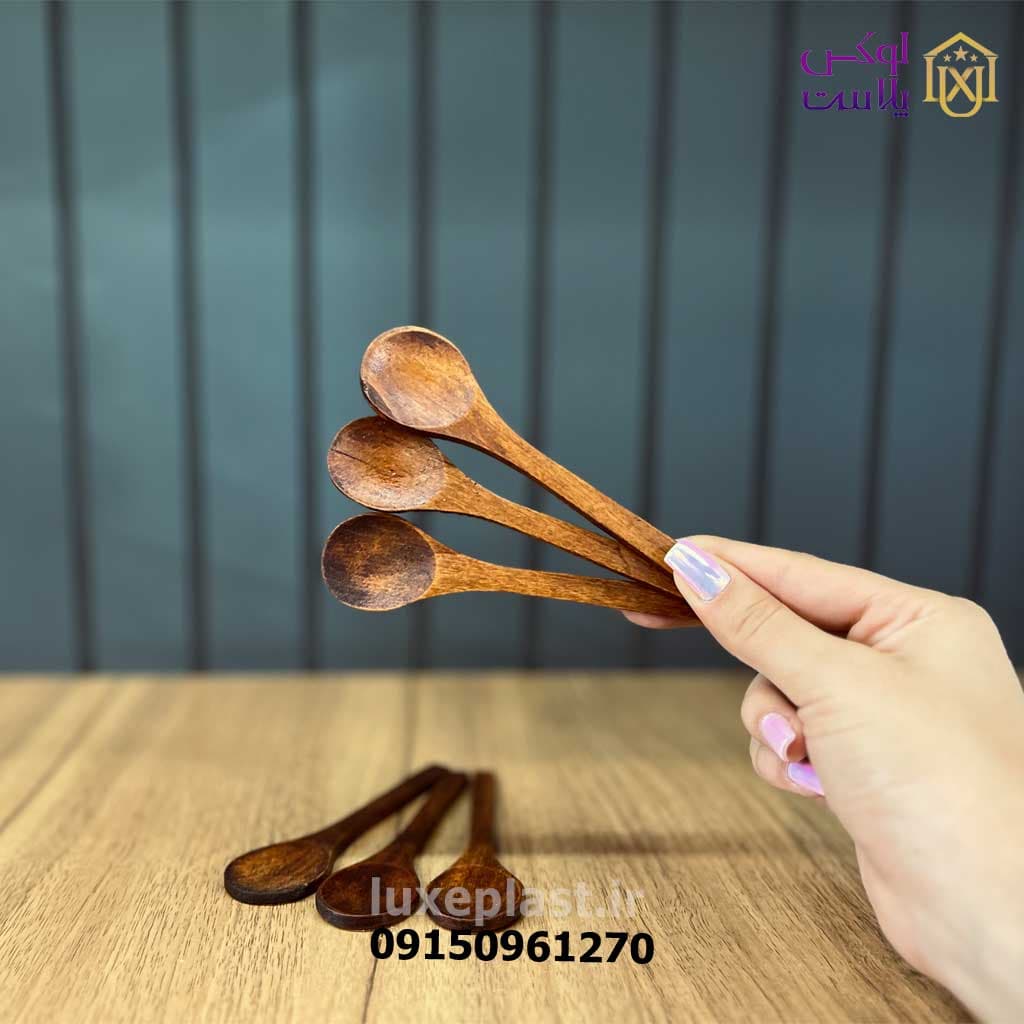 بسته 6 عددی پیمانه چوبی 12 سانت کد 4156