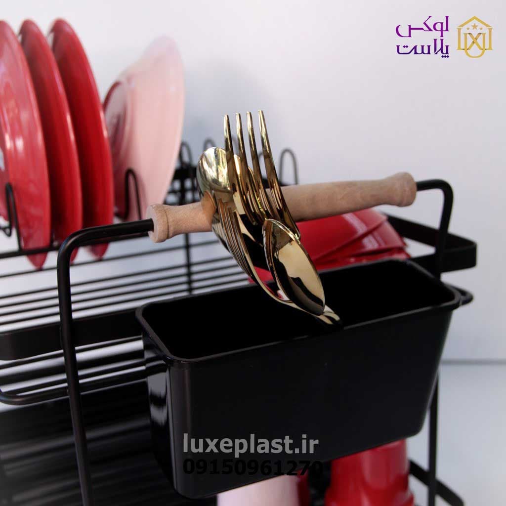 آبچکان دو طبقه دسته چوبی لیمون 2081 — تصویر ۸