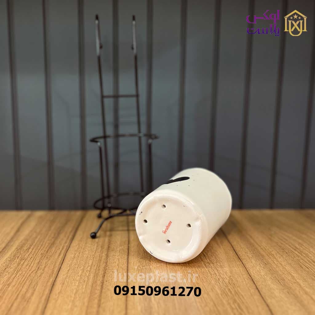 جا قاشقی آویز تک سرامیکی متال هوم 10245 — تصویر ۳
