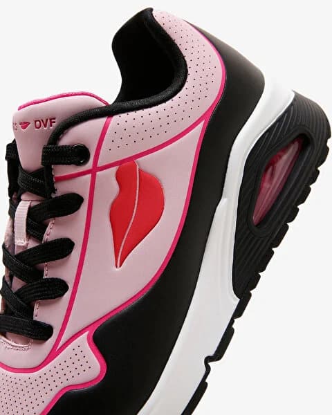 کفش زنانه اسکیچرز اورجینال – مشکی Skechers Dvf: Uno 177998 BKPK — تصویر ۸