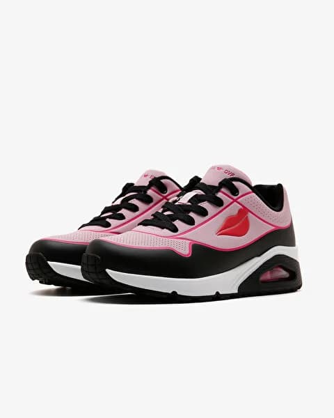 کفش زنانه اسکیچرز اورجینال – مشکی Skechers Dvf: Uno 177998 BKPK — تصویر ۴
