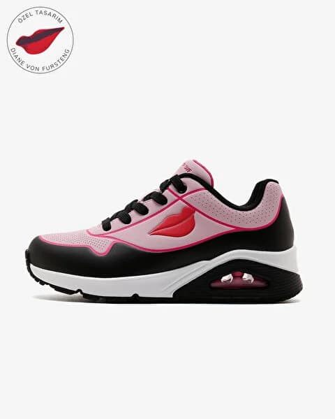 کفش زنانه اسکیچرز اورجینال – مشکی Skechers Dvf: Uno 177998 BKPK — تصویر ۲