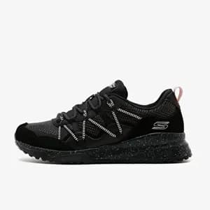 کفش زنانه اسکیچرز اورجینال – مشکی Skechers Bobs Squad 3 – Zigzag Swagger 117188 BBK
