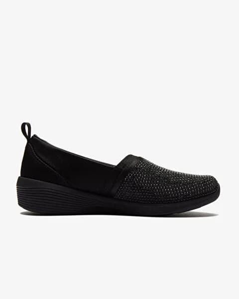 کفش زنانه اسکیچرز اورجینال – مشکی Skechers Arya – Shine And Glow 104110 BBK — تصویر ۳