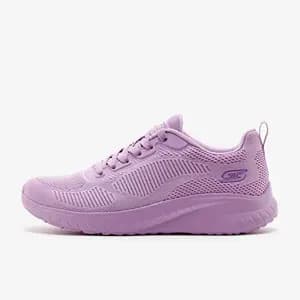 کفش زنانه اسکیچرز اورجینال – صورتی روشن Skechers Bobs Squad Chaos – Face Off 117209 LTPK