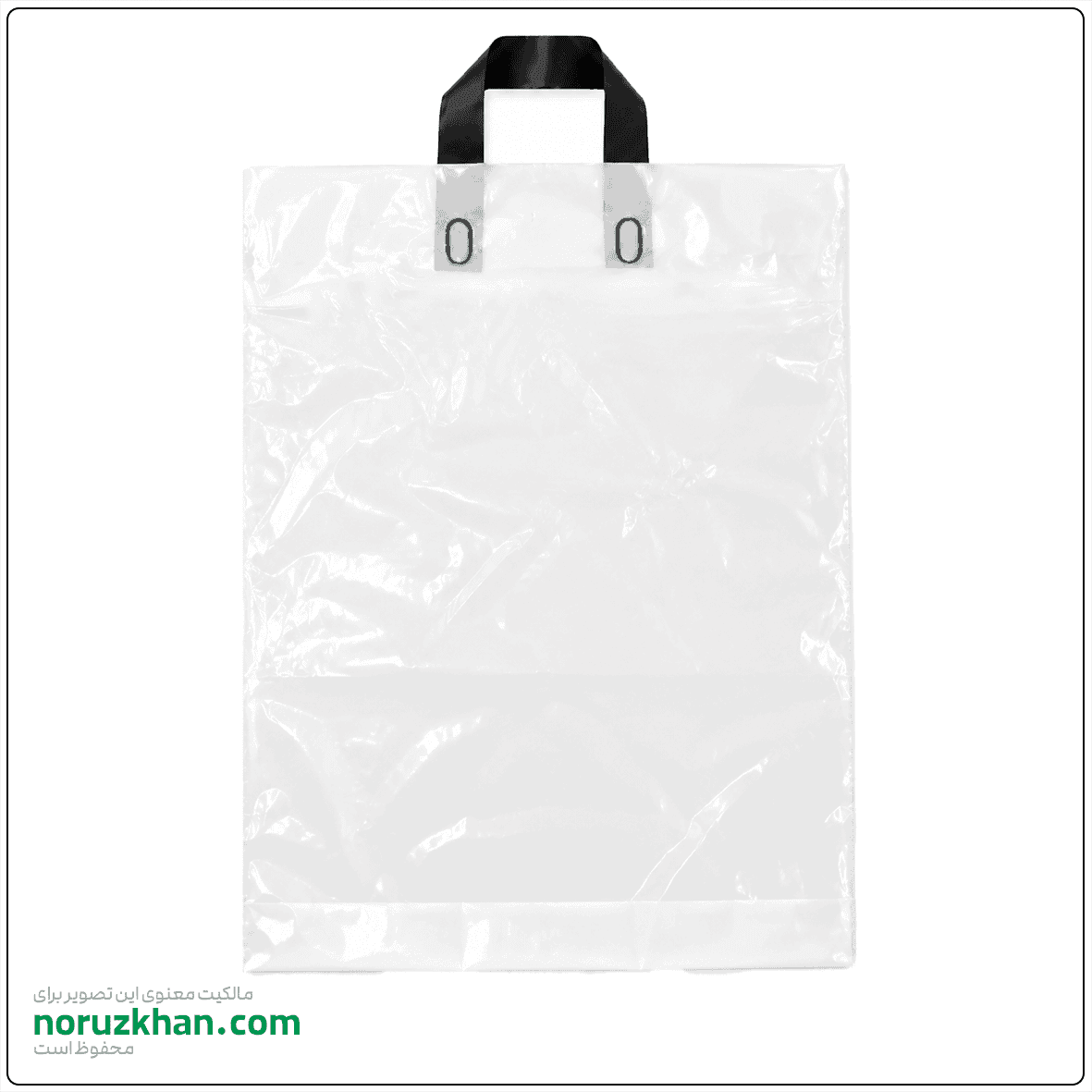 کیسه نایلونی شاپینگ بگ Shopping Bag | 35*45 | دسته بندی (زنبیلی) | بسته 1 کیلویی — تصویر ۲