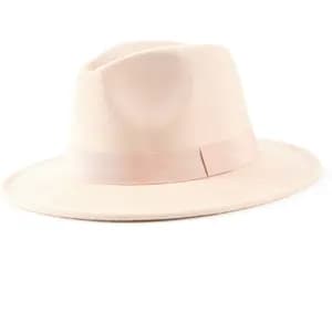 کلاه شاپوی فدورا صورتی روشن کاپینKapin Fedora pudra pembe L1AY7KN8WD