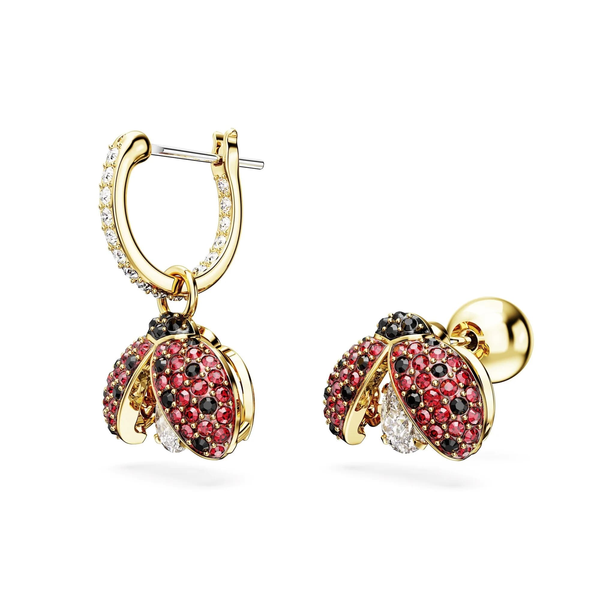 گوشواره قرمز سواروسکی اورجینال Swarovski Idyllia damla küpeler 5666131 — تصویر ۵