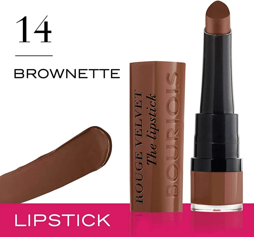 رژ لب جامد بورژوآ مدل Rouge Velvet شماره 14