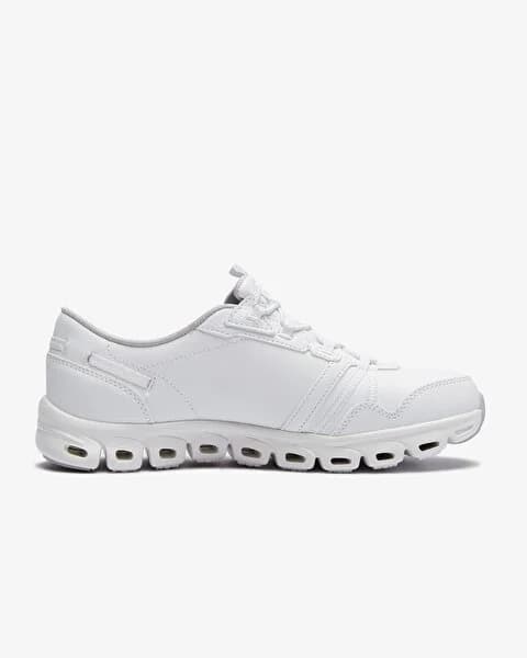 کفش زنانه اسکیچرز اورجینال -سفید Skechers Glide-Step – Upbeat Pace 104197 WHT — تصویر ۳