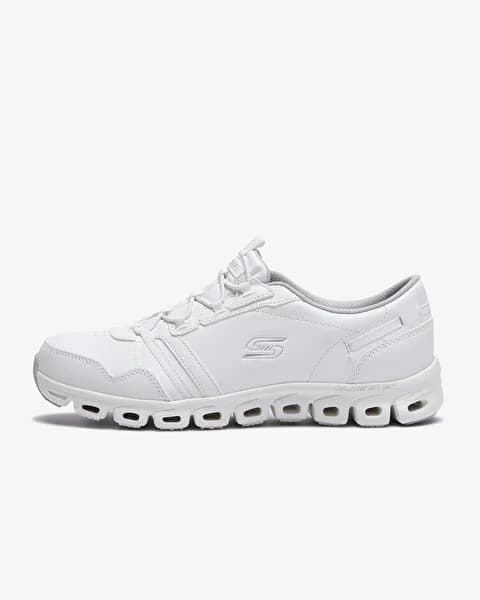 کفش زنانه اسکیچرز اورجینال -سفید Skechers Glide-Step – Upbeat Pace 104197 WHT — تصویر ۲