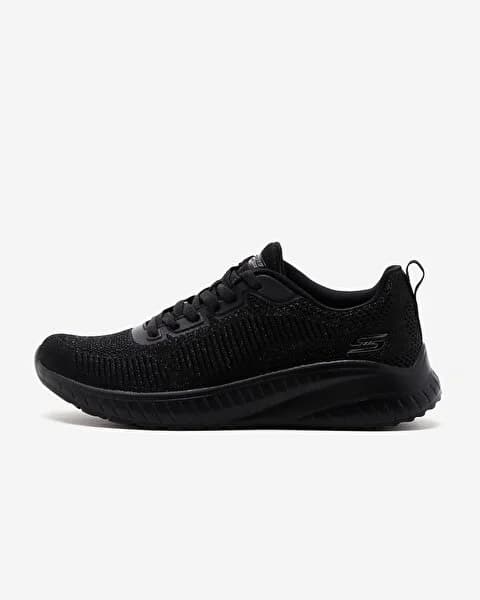 کفش زنانه اسکیچرز اورجینال -مشکی Skechers Bobs Squad Chaos-Sparkle Divi 117219 BBK — تصویر ۲
