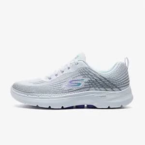 کفش زنانه اسکیچرز اورجینال -سفید Skechers Go Walk 6 – İnner Joy 124554 WMLT