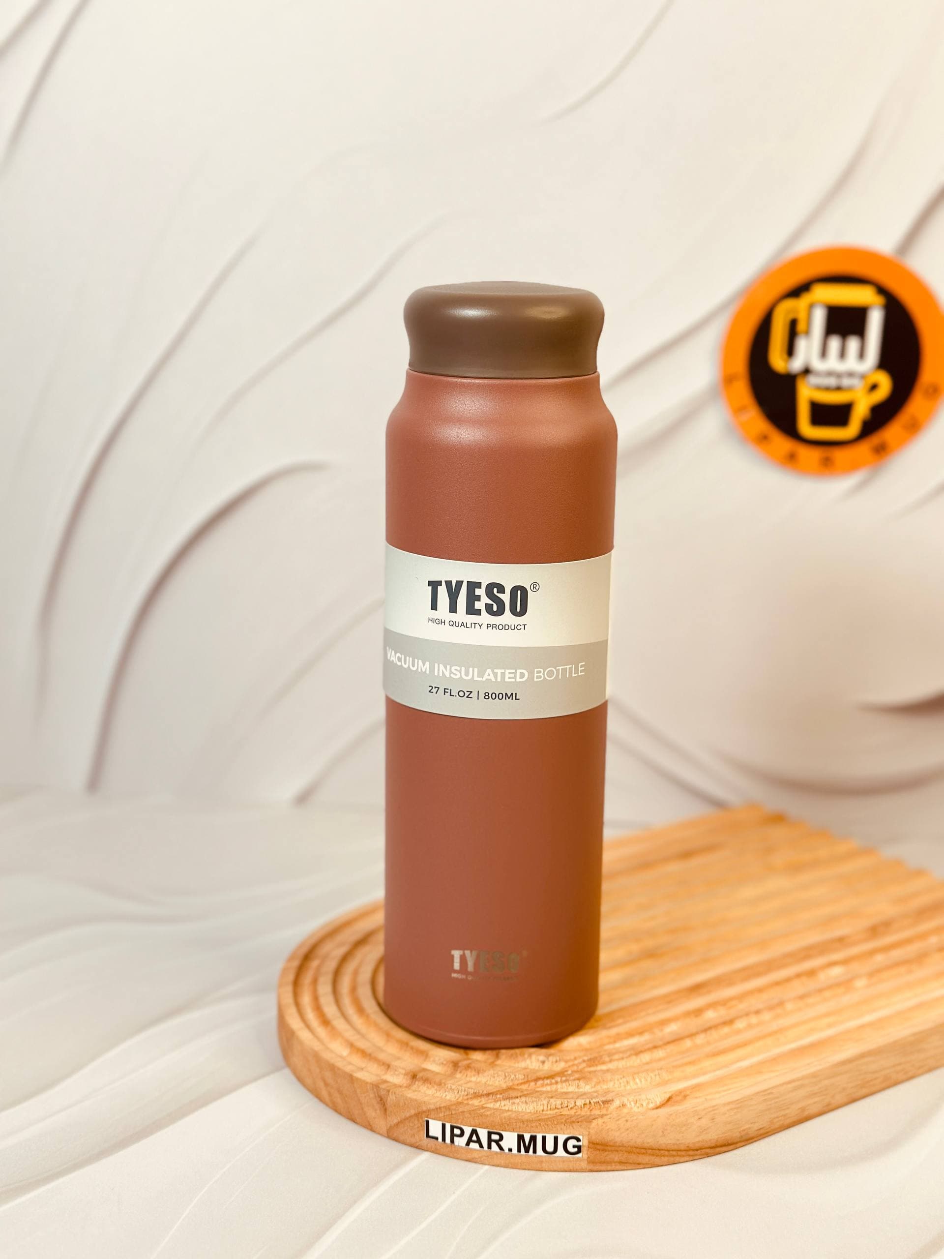 فلاسک درب پیچی TYESO TS-8831 کد 6168 — تصویر ۲