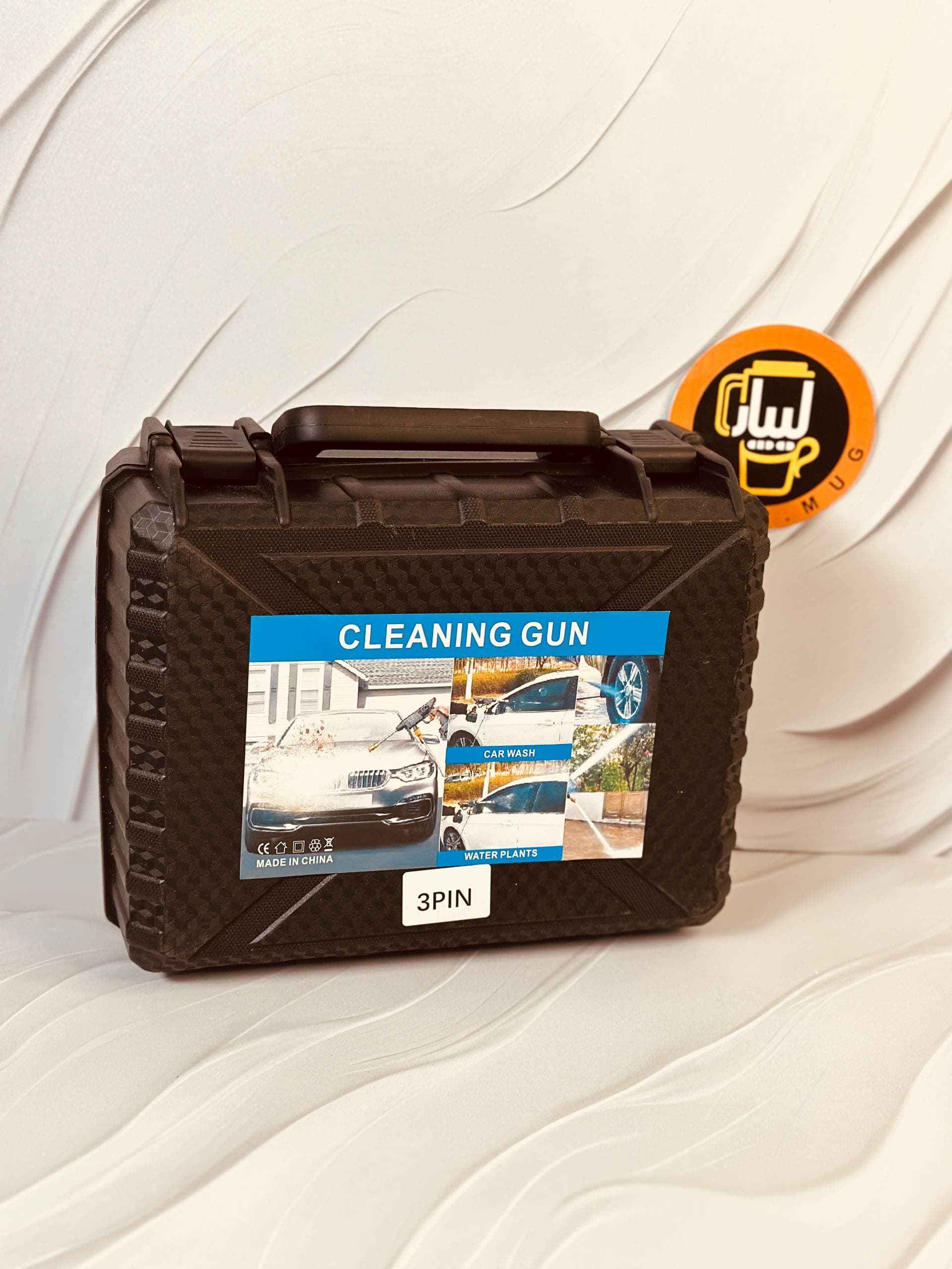 کارواش شارژی تفنگی پرتابل مدل Cleaning Gun کد 6247 — تصویر ۵