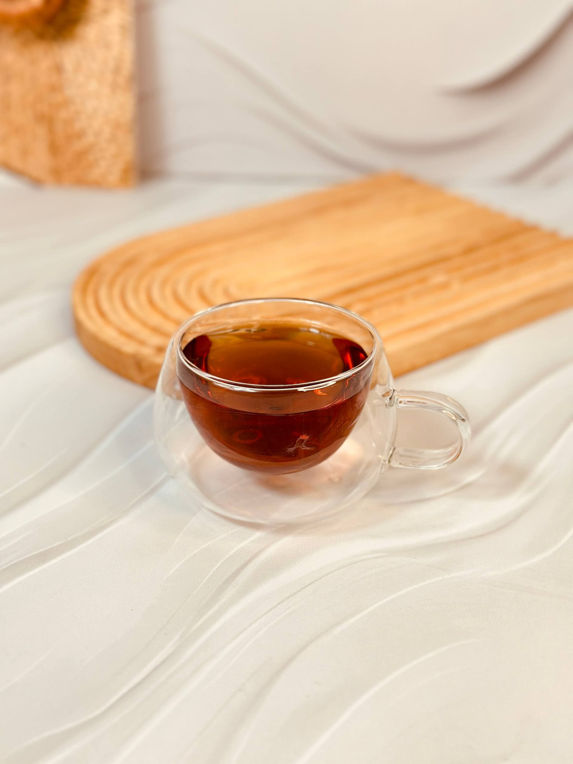 فنجان پیرکس دوجداره تپل کوتاه کد 6229 — تصویر ۲