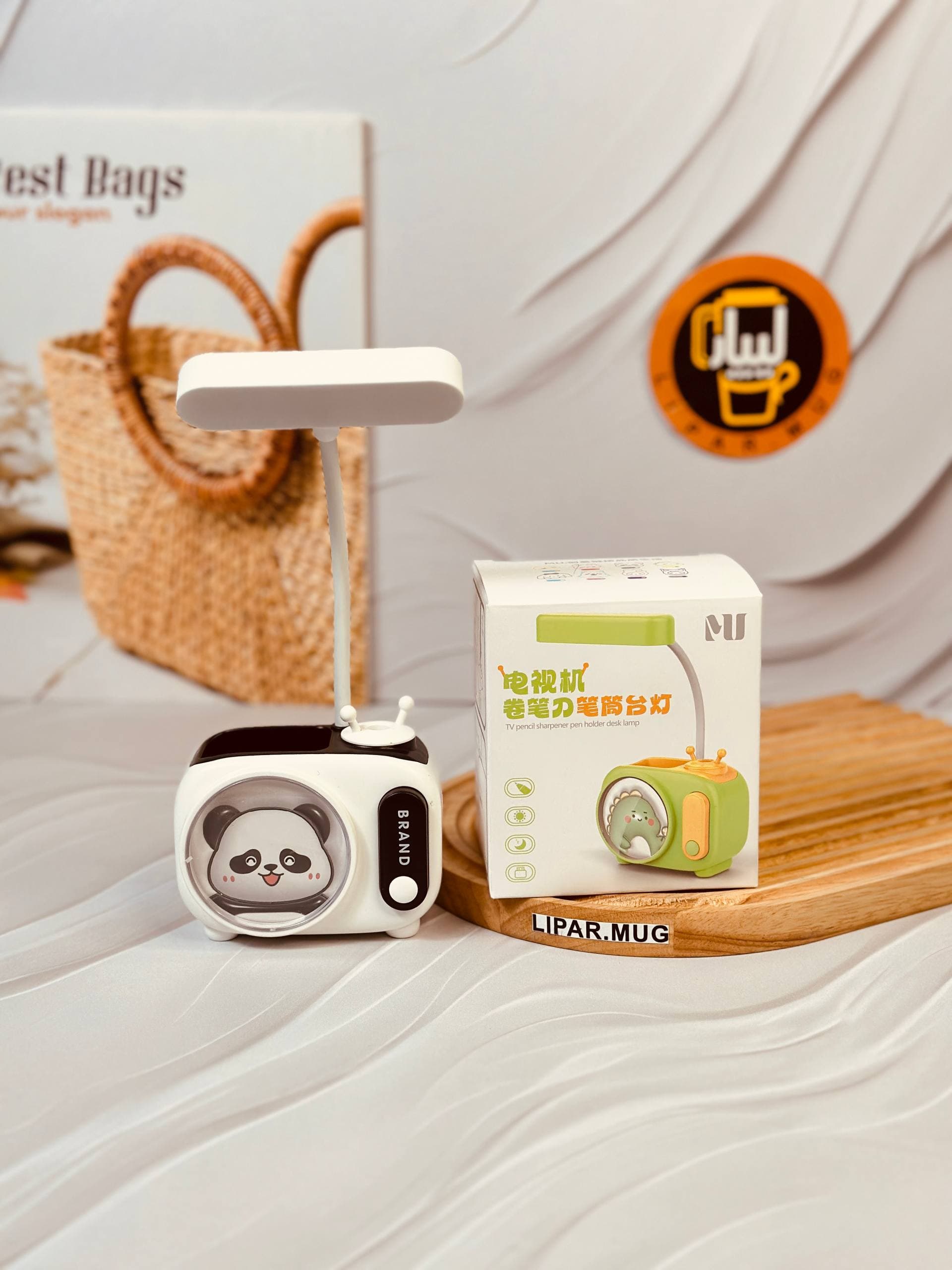 چراغ مطالعه فانتزی طرح TV کد 6204 — تصویر ۴