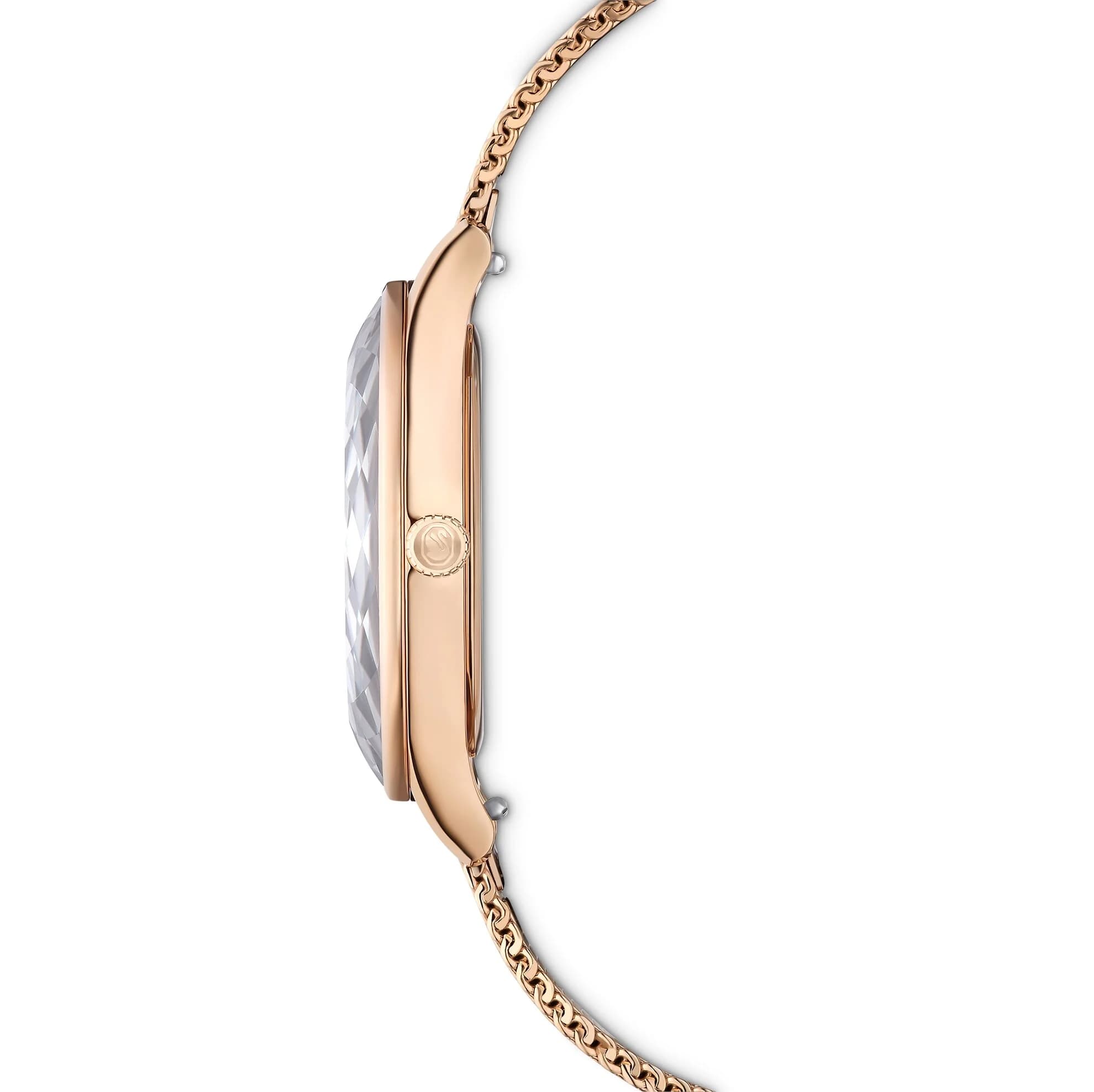 ساعت مچی رز گلد سوئیسی سواروسکی اورجینال Swarovski Octea Nova watch 5650011 — تصویر ۵