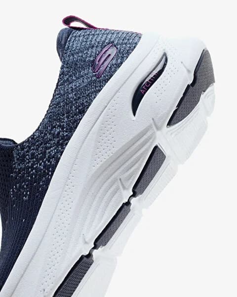 کفش زنانه اسکیچرز اورجینال – سورمه ای Skechers Arch Fit D’lux – Key Journey 149684 NVY — تصویر ۸