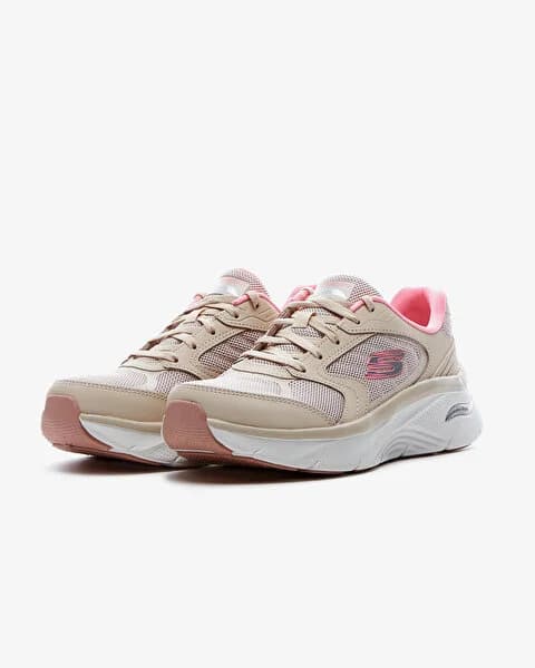 کفش زنانه اسکیچرز اورجینال – بژ Skechers Arch Fit D’lux 149686 NTPK — تصویر ۴