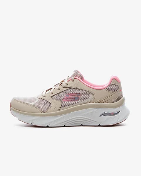 کفش زنانه اسکیچرز اورجینال – بژ Skechers Arch Fit D’lux 149686 NTPK — تصویر ۲