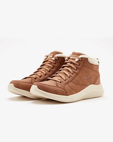 کفش زنانه اسکیچرز اورجینال – قهوه ای Skechers Ultra Flex 2.0 167323 CSNT — تصویر ۴