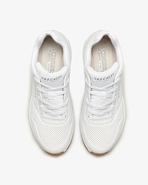 کفش زنانه اسکیچرز اورجینال – سفید Skechers Uno -Stand On Air 73690 WHT — تصویر ۷