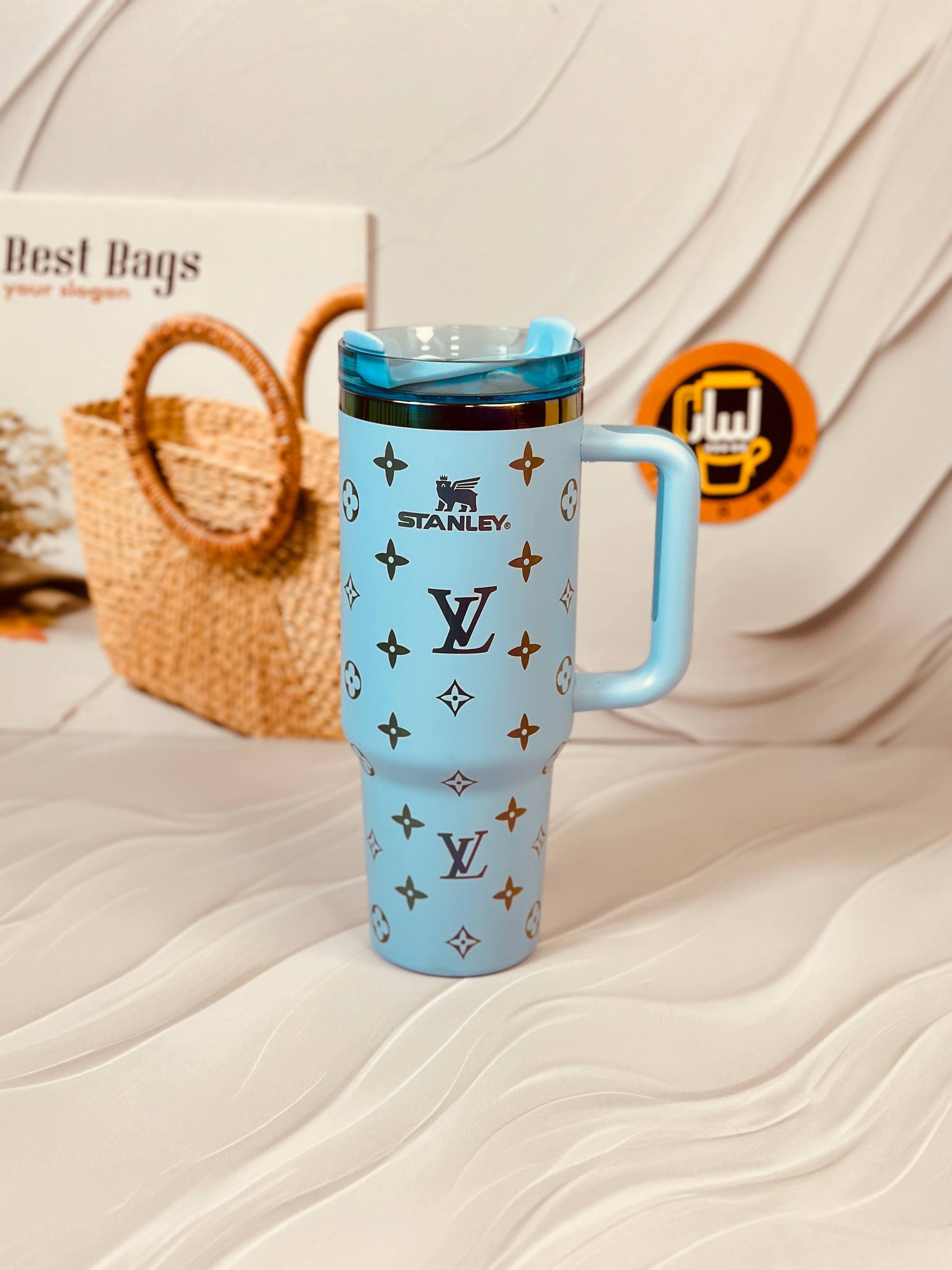 تامبلر استنلی طرح لویی ویتون Louis Vuitton کد 6174 — تصویر ۴