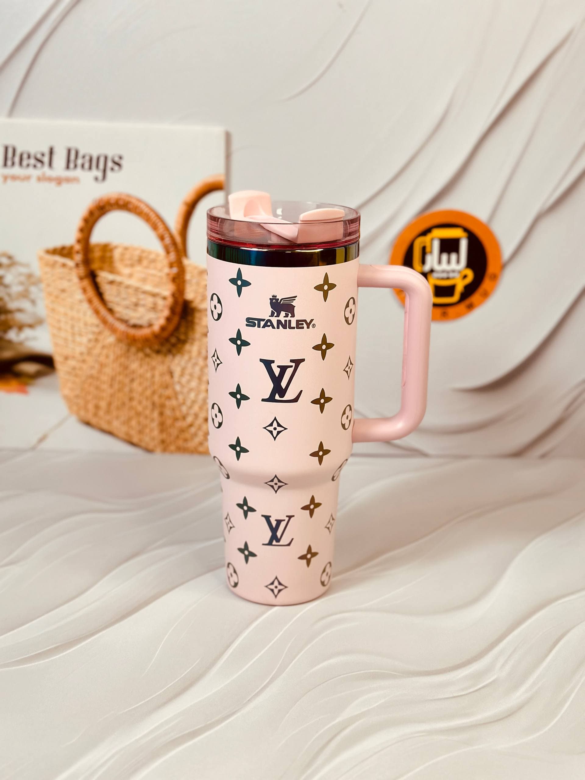 تامبلر استنلی طرح لویی ویتون Louis Vuitton کد 6174 — تصویر ۵