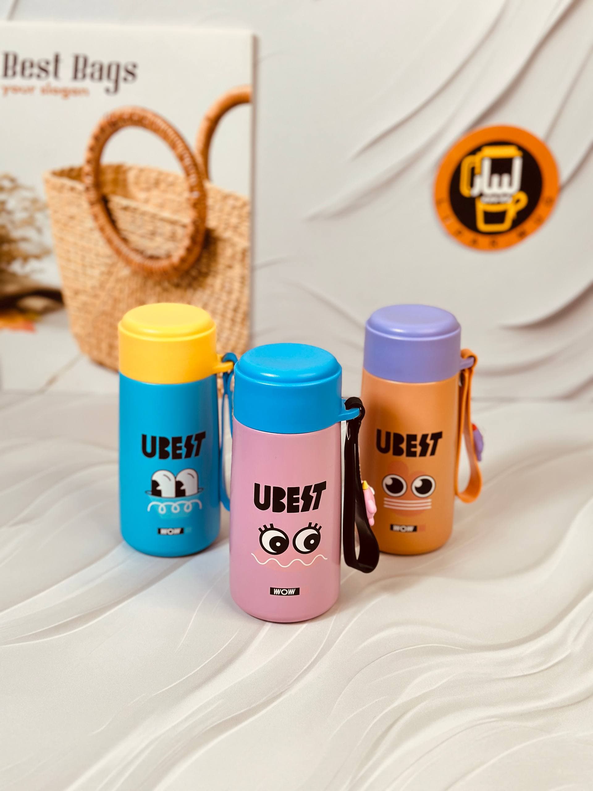 تراول ماگ طرح چشمک UBEST کد 6172