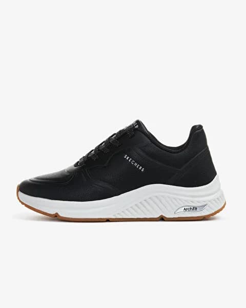 کفش زنانه اسکیچرز اورجینال – مشکی Skechers Arch Fit S-Miles- Mile Makers 155570 BLK — تصویر ۲
