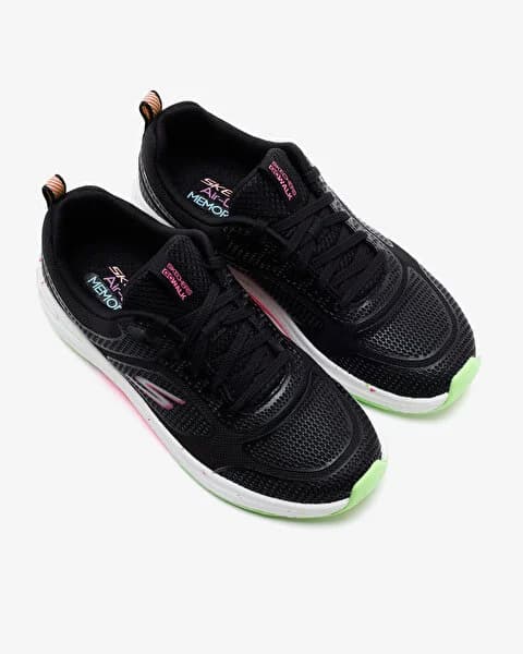 کفش زنانه اسکیچرز اورجینال – مشکی Skechers Go Walk Outdoors – Pine Creek 124430 BKHP — تصویر ۷